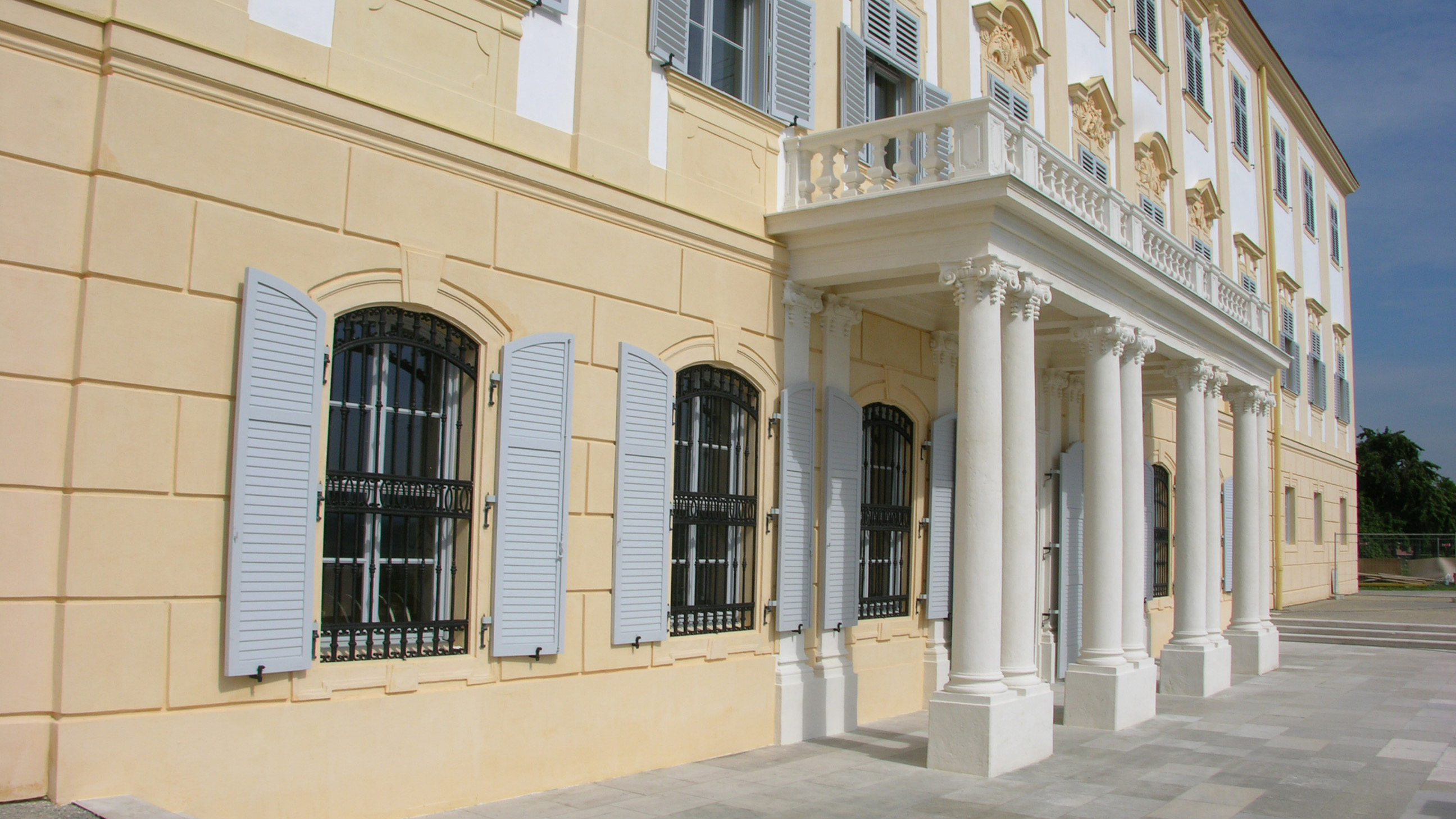 Architekt Meszaros Bartak Homepage -ÖBA Schlosshof RUBRIK Denkmalpflege